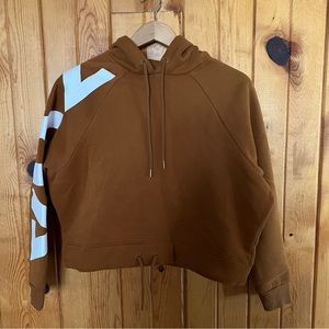 ZYIA active Camel spell out hoodie M